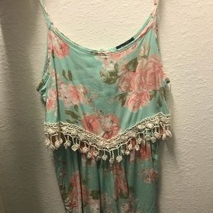 rue 21 floral romper